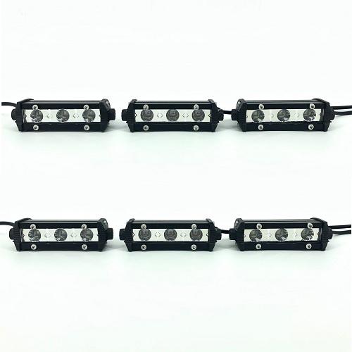 4'' 9W Ultra Slim Strobe Light Bar