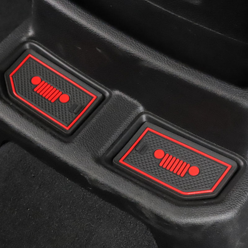 Custom-fit anti-slip door slot pads for 19 car models. Protects interiors from dust, spills & scratches. Easy to install & clean.