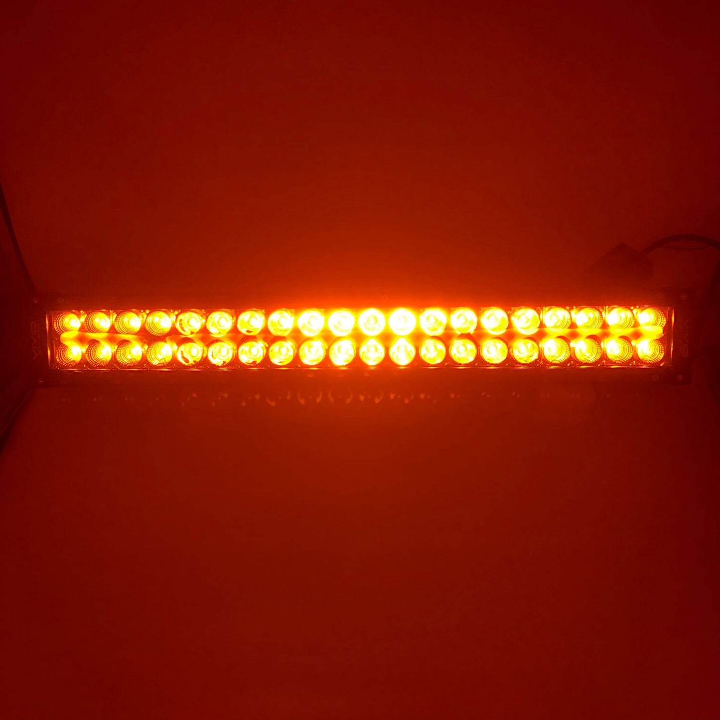 31.5" Dual Color Strobe Curved Light Bar