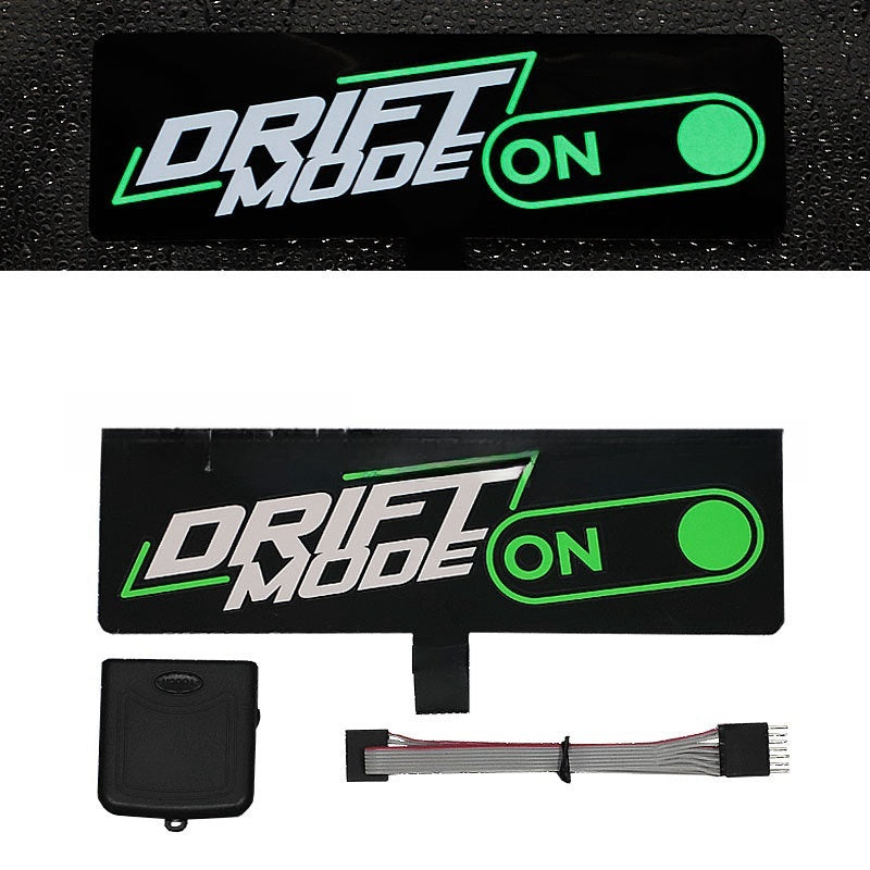 Led Luminous Stickers Wanted Five-star El Cold Light Film Car Stickers Car Window Windshield Lighting Decoration