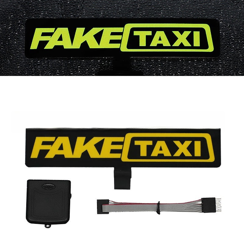 Led Luminous Stickers Wanted Five-star El Cold Light Film Car Stickers Car Window Windshield Lighting Decoration