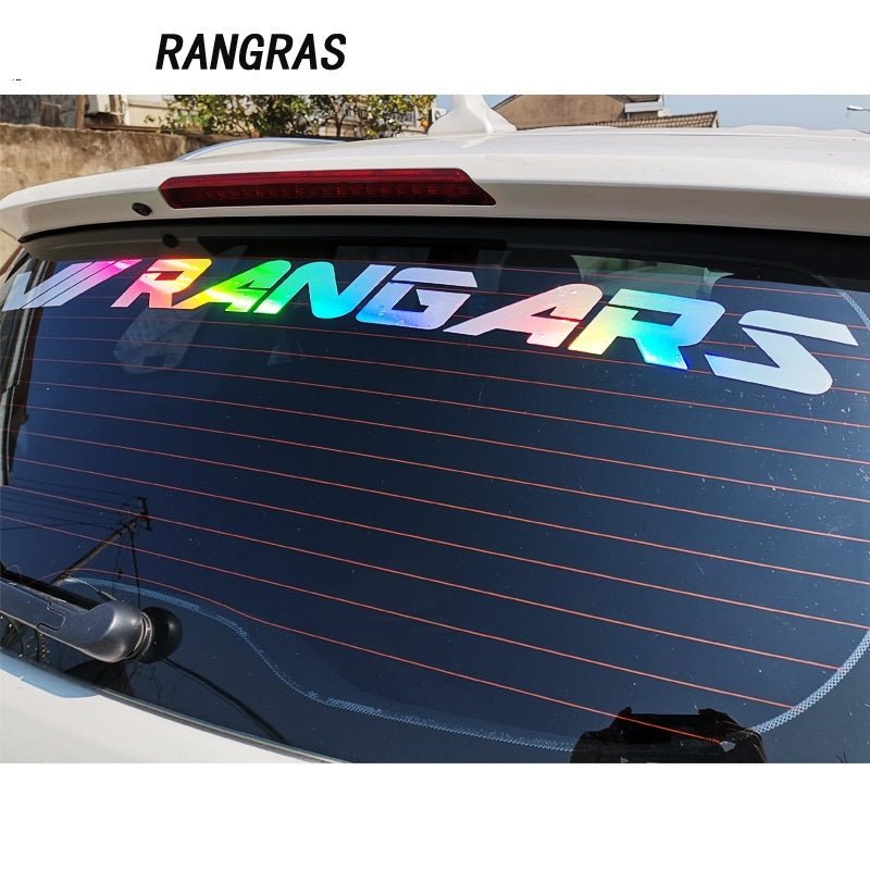 Car  Rear   Reflective Personality Car Stickers   Front Windshield Decals