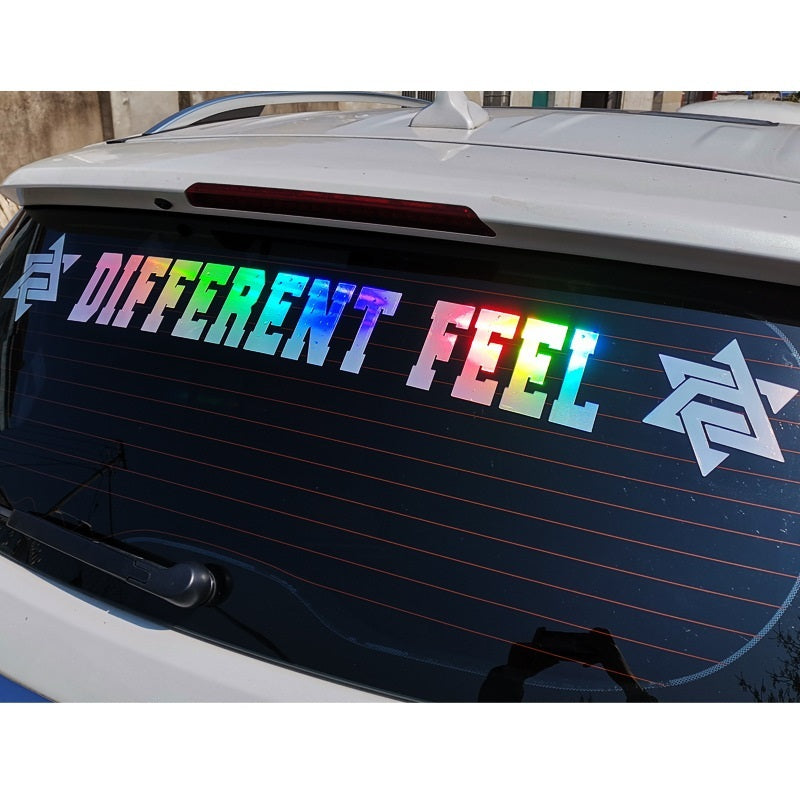 Car  Rear   Reflective Personality Car Stickers   Front Windshield Decals