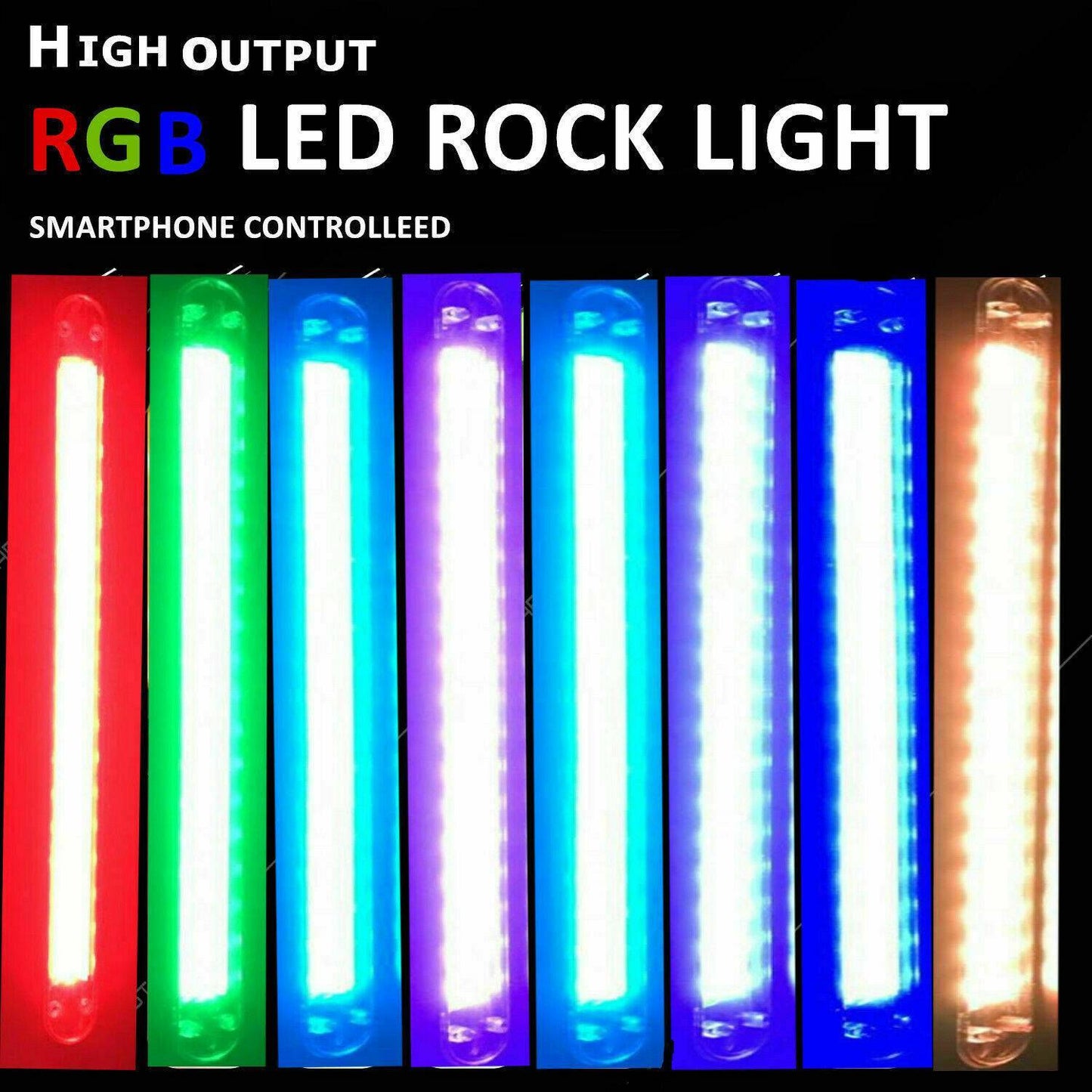RGB neon underglow lighting kit for cars. Waterproof LED strips with remote control & color modes. Light up your drive, JDM style.