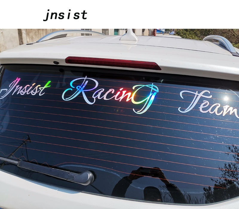 Car  Rear   Reflective Personality Car Stickers   Front Windshield Decals