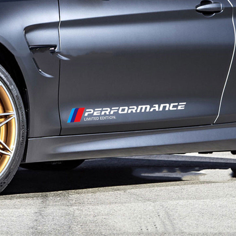 Performance Limited Edition Side Door Reflective Decals Auto