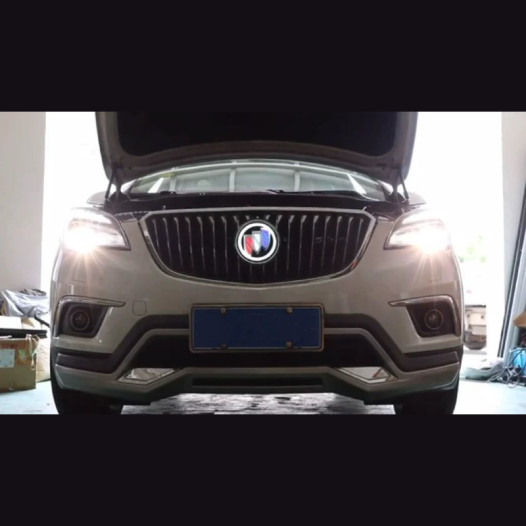 Buick Logo Front Grille LED Crystal Dynamic Illuminated Emblem Not Compatible with ACC Radar