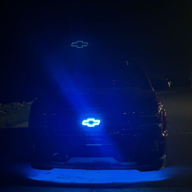 RGBW Logo for Chevy with Bluetooth App Control