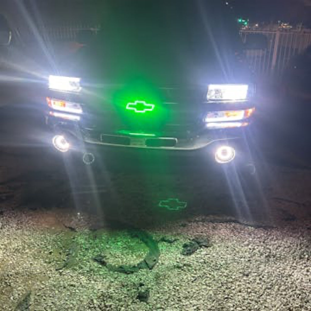 RGBW Logo for Chevy with Bluetooth App Control