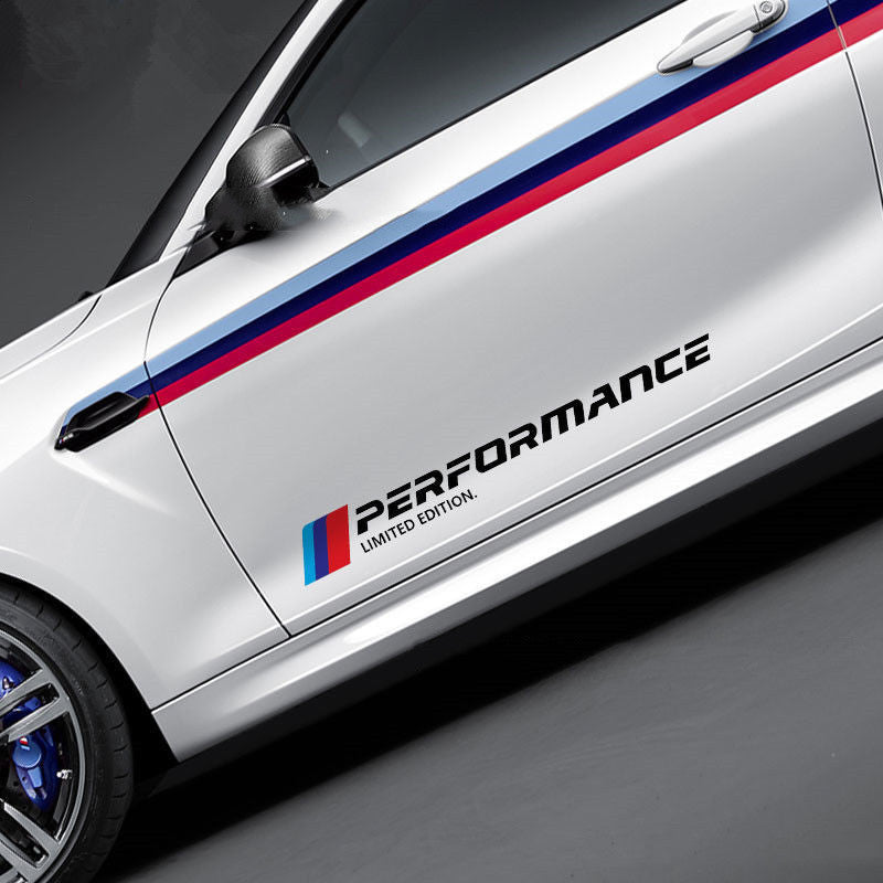 Performance Limited Edition Side Door Reflective Decals Auto