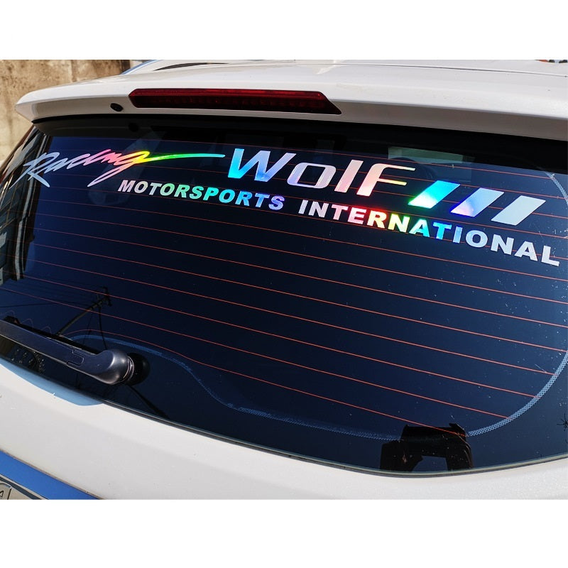 Car  Rear   Reflective Personality Car Stickers   Front Windshield Decals